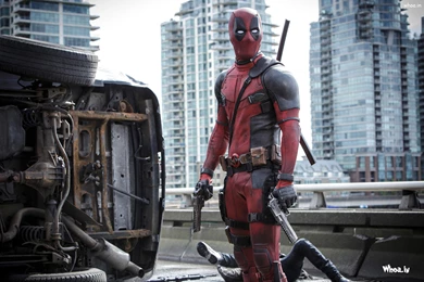 Deadpool Guns Fights HD Hollywood Movies Wallpapers