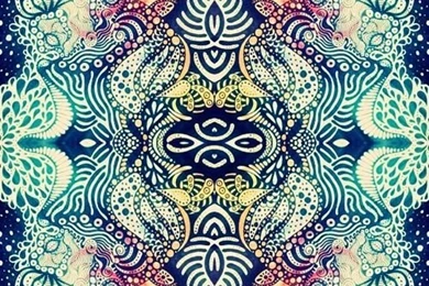 Tapestry In My Cousins Apartment