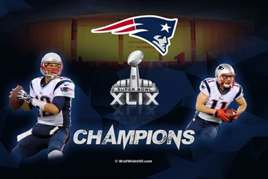 New England Patriots 2015 Super Bowl XLIX Champions Wallpapers