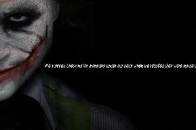 Joker, Quote, Typographic Portraits, The Dark Knight, Batman ...
