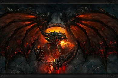 Download Wallpapers 1440x900 World Of Warcraft, Dragon, Fire, Face ...
