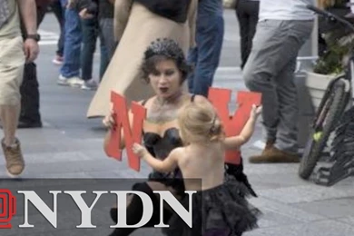 Topless Toddler In Time Square YouTube