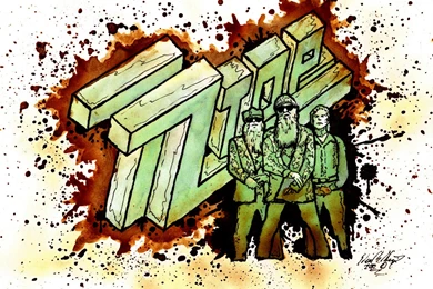 Обои на рабочий стол   ZZ Top