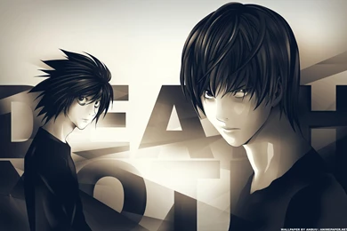 Death Note Light Yagami V L Wallpapers HD. Free Desktop Backgrounds ...