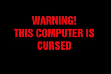 This Computer Is Cursed, 1280x1024 Pixels : Wallpapers Tagged Cute ...