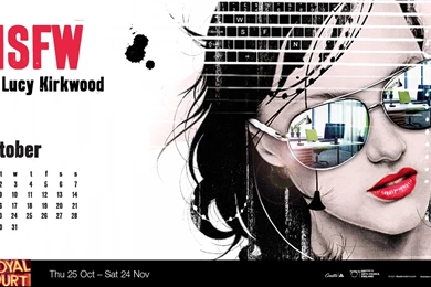 Free Desktop October Calendar At The Royal Court Theatre