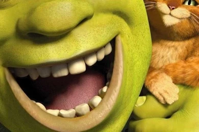 Download Wallpapers 750x1334 Shrek, Donkey, Puss, Cartoon iPhone 6 ...