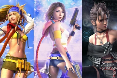 Final Fantasy X 2 Rikku Yuna Paine 1920x1195 By M3CH4Z3R0 On ...