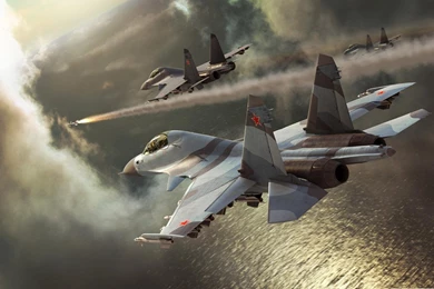 Video Games Aircraft Su 27 Flanker