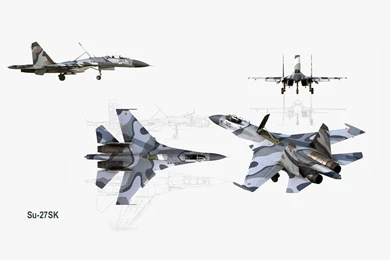 Aircraft Sukhoi Su 27 Flanker Russian Air Force Wallpapers ...