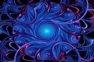 3D Wallpapers Red Blue Wallpaper.