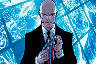Lex Luthor Comic Face Wallpaper.