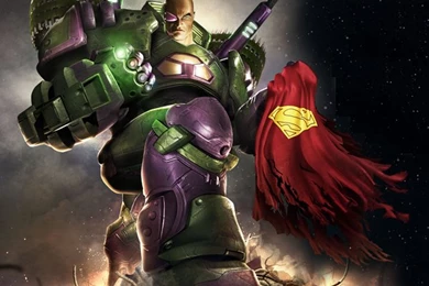 Lex Luthor Comic Armor   Wallpaper.