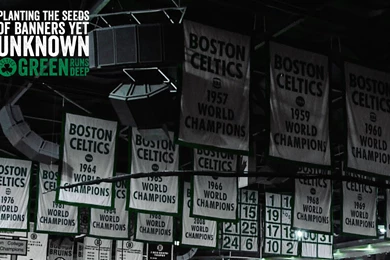 Nba Basketball Boston Celtics Logo Echo Style