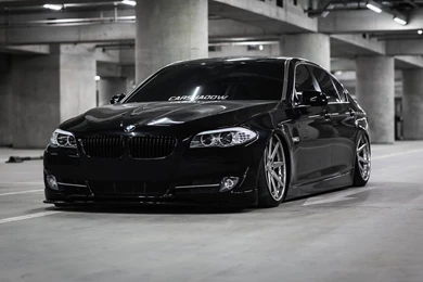 Stance BMW F10 5 Series Tuning Black Wallpapers HD. Free Desktop ...