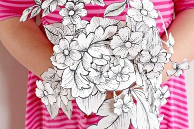 4 Wild DIY Patterned Projects Using Wallpapers   Porch Advice