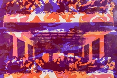 Shop   Flavor Paper Warhol Collection   Last Supper Wallpapers ...