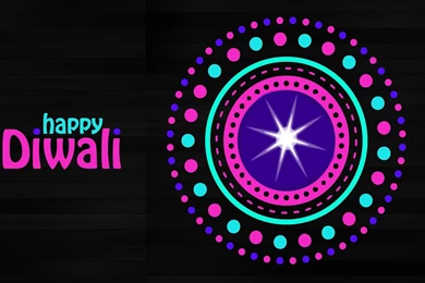 Digital Diwali Rangoli Design HD Wallpapers