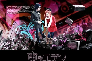 Eden Of The East: Falling Down By Kaziest On DeviantArt