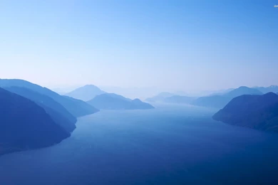 Blue Mountain Lake, Range, Nature, 2560x1600 HD Wallpapers And FREE ...