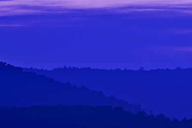 Blue Mountain Morning Sunrise Nature iPad Wallpapers Download ...