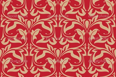 Seamless Baby Girl Pattern Wallpapers Stock Vector Lemony