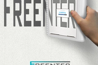 Freenter: First Digital Hand Held Wallpapers Printer