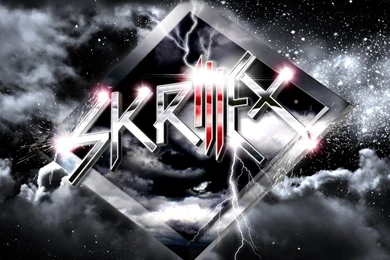 Skrillex hd wallpaper logo sky stars   DJ Pictures & HD Wallpapers