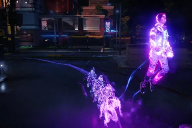 InFAMOUS Second Son Neon Gif   Wallpaper.