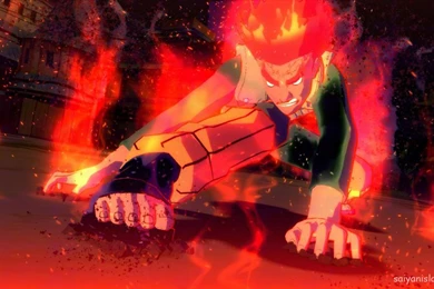 Naruto Storm 4 Eight Gates Guy Cool Wallpaper Backgrounds HD ...