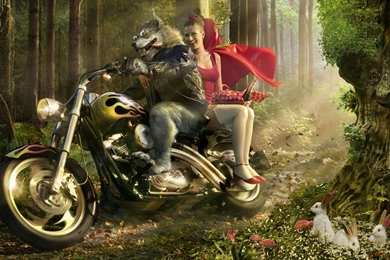 Little Red Riding Hood Parody   Fairy Tales & Fables Wallpapers ...