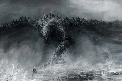Art Black Dragon Wallpapers And Images   Wallpapers, Pictures, Photos