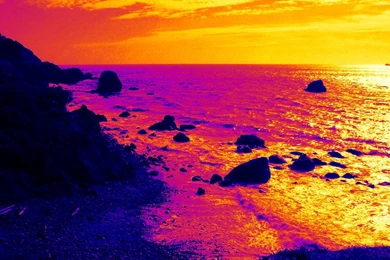 Pacific Shore Thermal Wallpapers