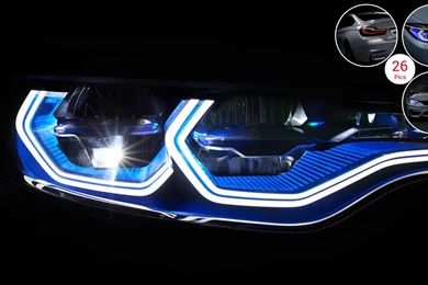 2015 BMW M4 Iconic Lights Concept OLED   Headlight