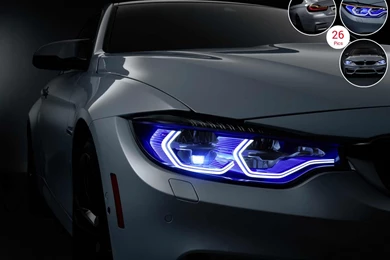 2015 BMW M4 Iconic Lights Concept OLED   Headlight