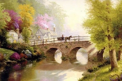 By Thomas Kinkade Wallpapers