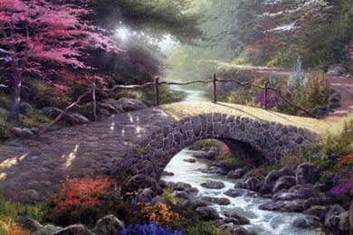Free Wallpapers   Free Nature Wallpapers   Thomas Kinkade Wallpapers ...