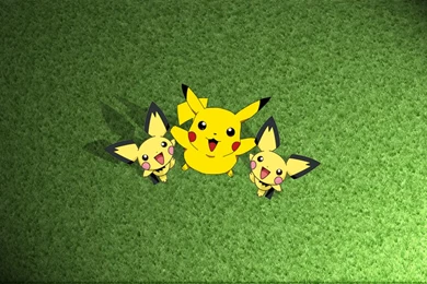 Pikachu And The Pichu Bros : Desktop And Mobile Wallpapers : Wallippo