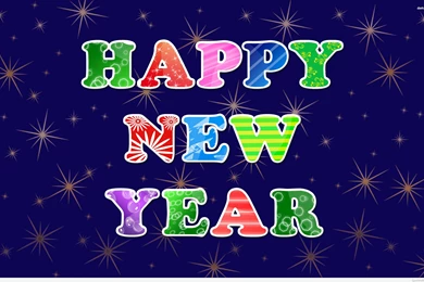Happy New Year Backgrounds & Wallpapers 2016