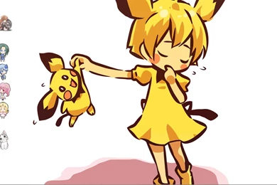 Hitec Pichu Pokemon Wallpapers   (