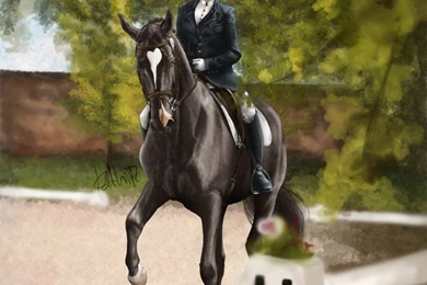 Raise A Cup Dressage No.2 By BearBrook On DeviantArt