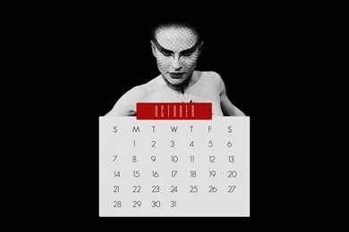 NP.COM Calendar   October   Black Swan Wallpapers (32366067)   Fanpop