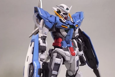 MG 1/100 Gundam Exia: Modeled By Lucier. Photoreview Wallpapers ...