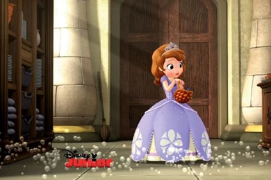 1024 By 768 Desktop Wallpaper: Puzzled Sofia (from The "Sofia The ...
