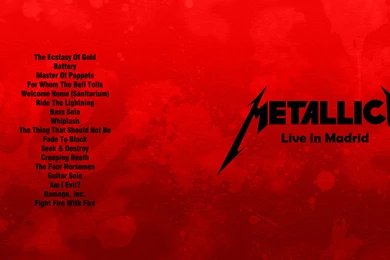 METALLICA Thrash Metal Heavy Album Cover Art Poster Posters D ...