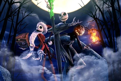 Download Mobile Wallpaper: Cartoon, The Nightmare Before Christmas ...
