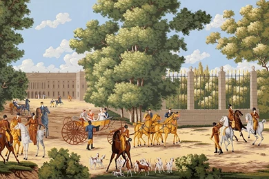 Yrmural   Hand Painted Wallpaper,Chinoiserie Wallpaper,Silk Wallpapers