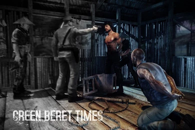 Rambo The Video Game Green Beret Times Steam Trading Cards ...