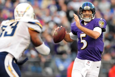 How Ravens' Joe Flacco Just Missed His First 4,000 yard Season ...