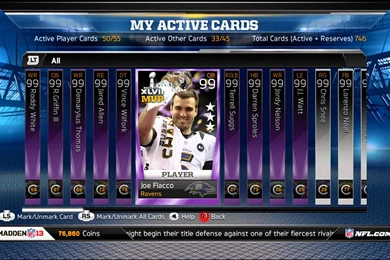 3* Joe Flacco Give Away Xbox360 Madden 13 Ultimate Team   YouTube
